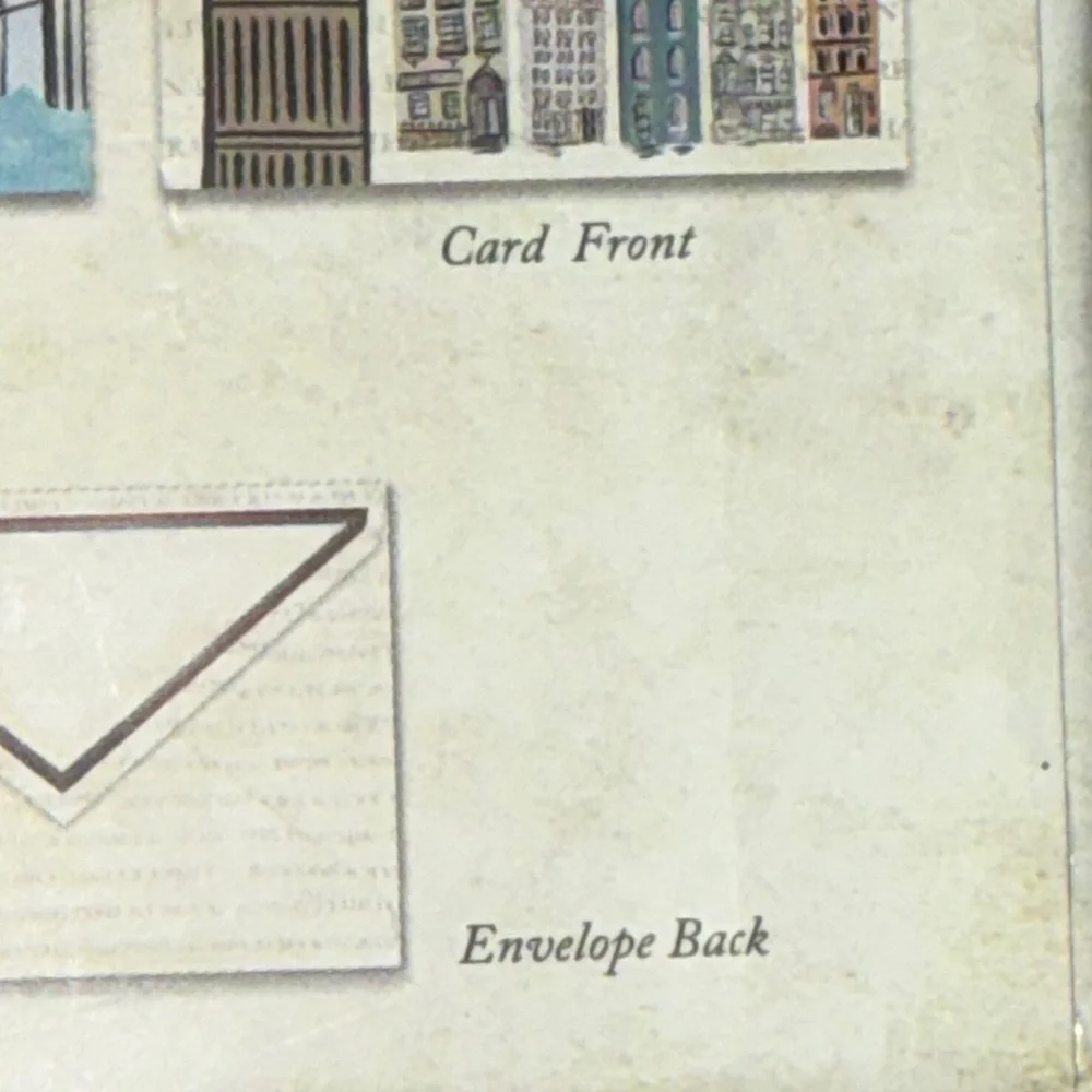 Lady Jayne Note Cards and Envelopes Set Wanderlust Travel Paris